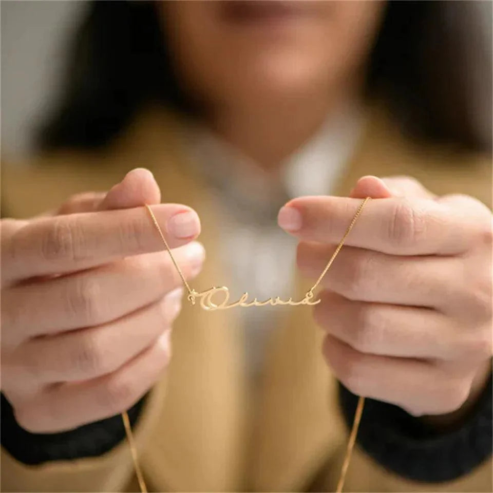 Colar personalizável - Corrente Veneziana Curta - Prata 975 - Compre 2 leve 3